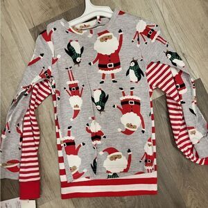 Kids Christmas Pajama Top 2 piece